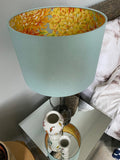 Double-sided Kaffe Fassett ‘Japanese Chrysanthemum’ lampshade