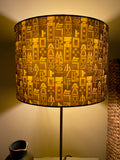 Double-sided ‘Metropolis’ lampshade