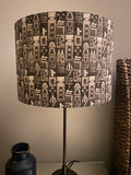Double-sided ‘Metropolis’ lampshade