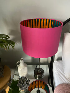 Double-sided ‘Circus Circus’ lampshade