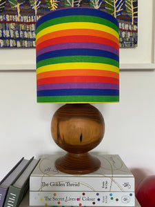 Single-sided ‘Pride’ print lampshade