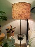 Double-sided 'Cork' print fabric lampshade