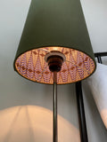 “SECOND” Double-sided ‘Diamonds’ tapered cone lampshade with Ankara graphic print fabric