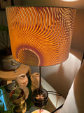 double-sided ‘the fire inside’ ankara print lampshade