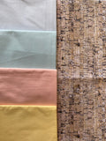 Double-sided 'Cork' print fabric lampshade