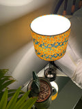 Single-sided Liberty daffodils print lampshade