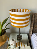 Double-sided ‘Autumn Duel’ Gingham lampshade