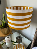 Double-sided ‘Autumn Duel’ Gingham lampshade