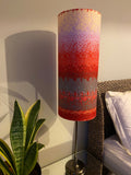 Single-sided cylinder ‘Hellraiser’ Ankara print fabric lampshade