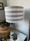 Double-sided ‘Spring Duel’ Gingham lampshade