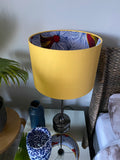 Double-sided ‘Shake a Tail Feather’ Ankara print lampshade